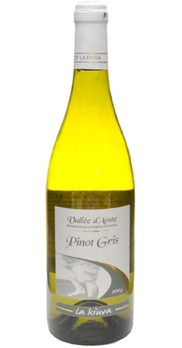 La Kiuva Pinot Gris 2012 Valle d'Aosta DOC