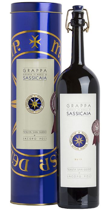 Jacopo Poli Grappa di Sassicaia
