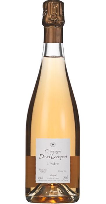 David Léclapart Champagne L'ASTRE Blanc de Noirs Pas Dosé Champagne Premier Cru