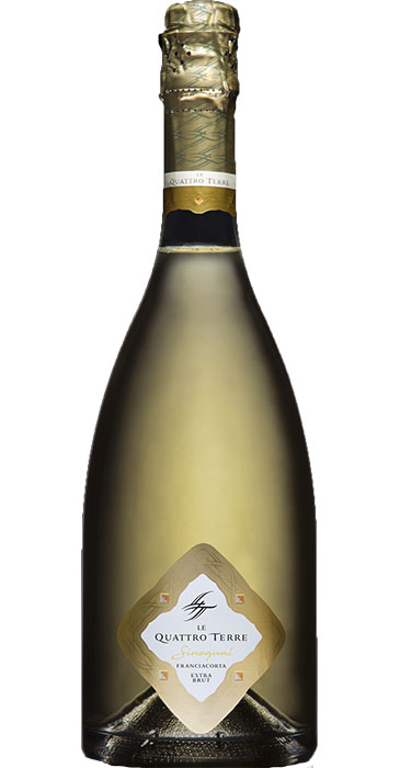Le Quattro Terre extra Brut blanc de blancs Franciacorta DOCG