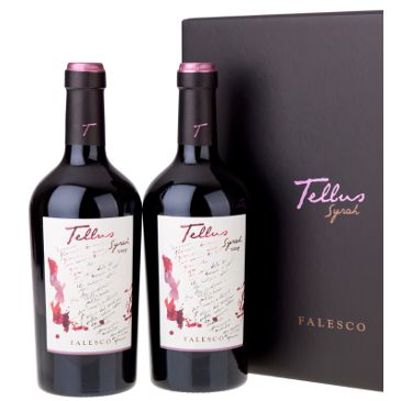 Falesco Tellus confezione due bottiglie 2015 Lazio IGP