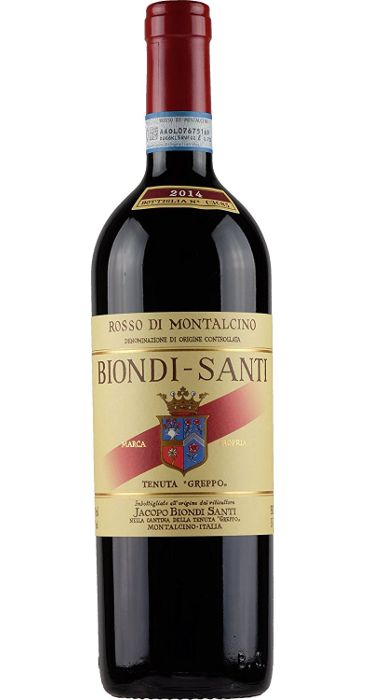 Biondi Santi Tenuta Greppo Fascia Rossa 2014 Rosso di Montalcino