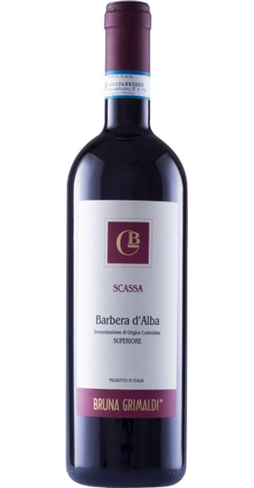 Bruna Grimaldi Scassa 2016 Barbera d'Alba superiore DOC