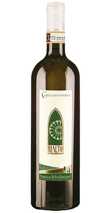 Cappella Sant'Andrea Vernaccia Rialto 2018 Vernaccia di San Gimignano DOCG