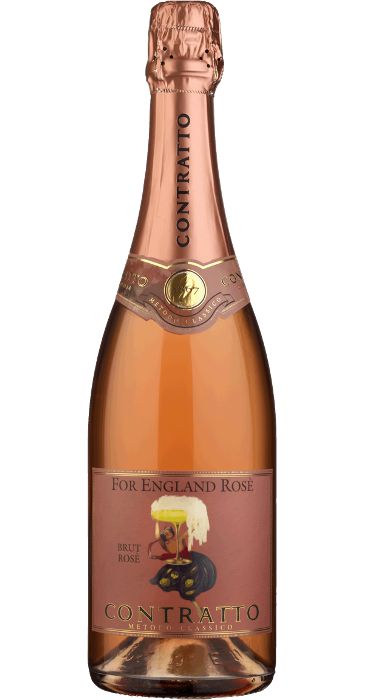 Contratto For England Rosé Pas Dosé Methodo Classico 2015 VSQ