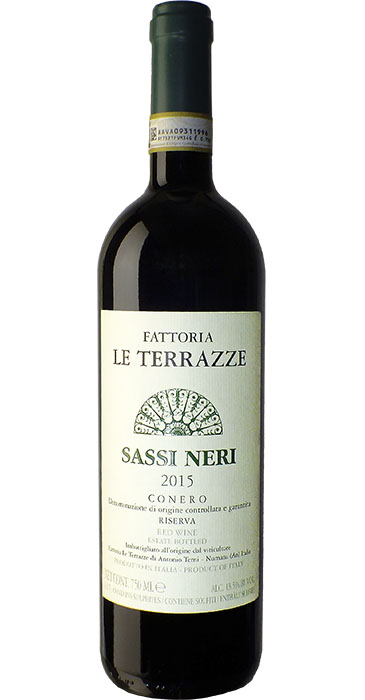 Fattoria Le Terrazze Sassi Neri 2015 Conero Riserva DOCG