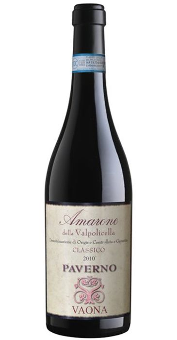 Vaona Paverno 2014 Amarone della Valpolicella Classico DOCG