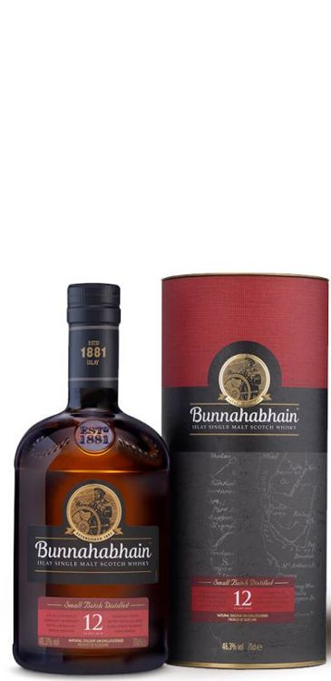 Bunnahabhain Islay Single Malt Scotch Whisky 12 Years Old