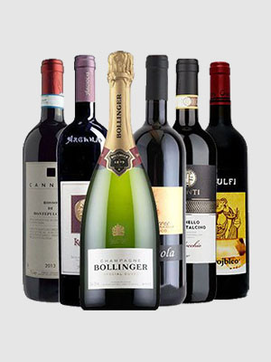 Selezione di vini premiati